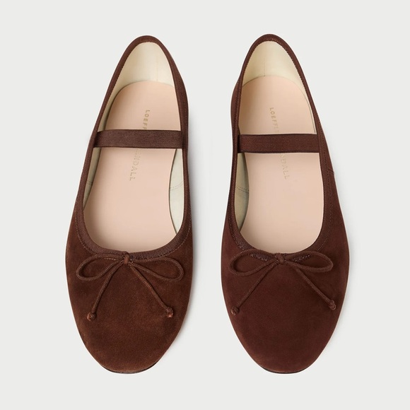 Loeffler Randall Shoes - Loeffler Randall // NEW Leonie Espresso Suede Ballet Flat